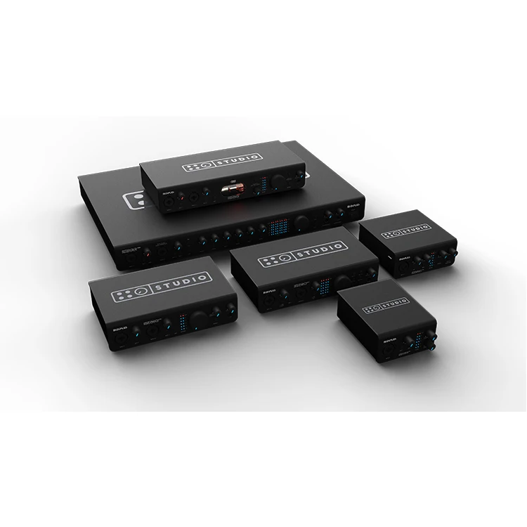 MIDIPLUS Studio S pro OTG High-End Professional Usb Audio Interface 24-Bit/192Khz Hd Recording Studio-Grade Sound Quality