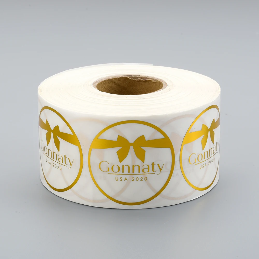 custom perfume logo printing waterproof adhesive sticker foil perfume bottle labels vinyl stickers