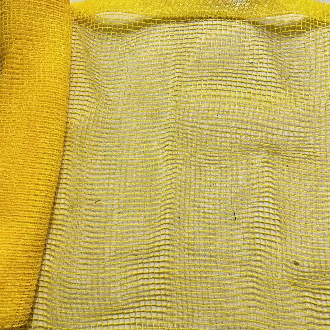 yellow construction safety net with 100% virgin HDPE +UV stabilized with 50%-80% shade rate used for scaffold protect