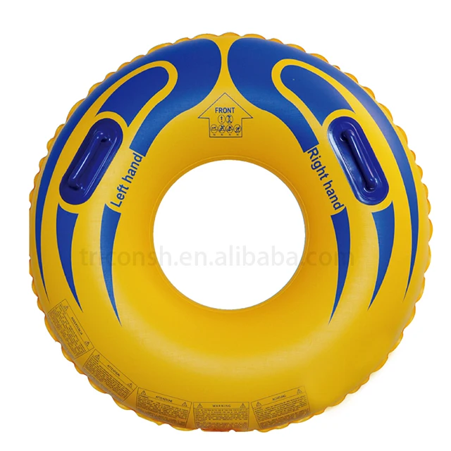 Nice Quality Modern Design 36' Inflatable Waterpark Tube Outdoor Water Single River Tubes With Handles