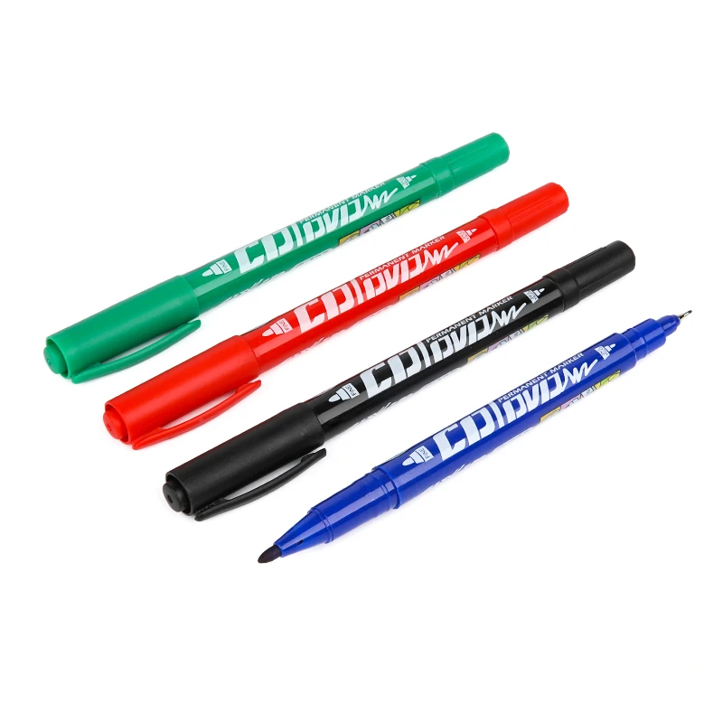 Gxin G-107 China factory wholesale double head office supplies permanent marker pen