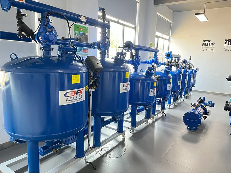 Пескоструйный фильтр CDFS для системы капельного орошения в наличии