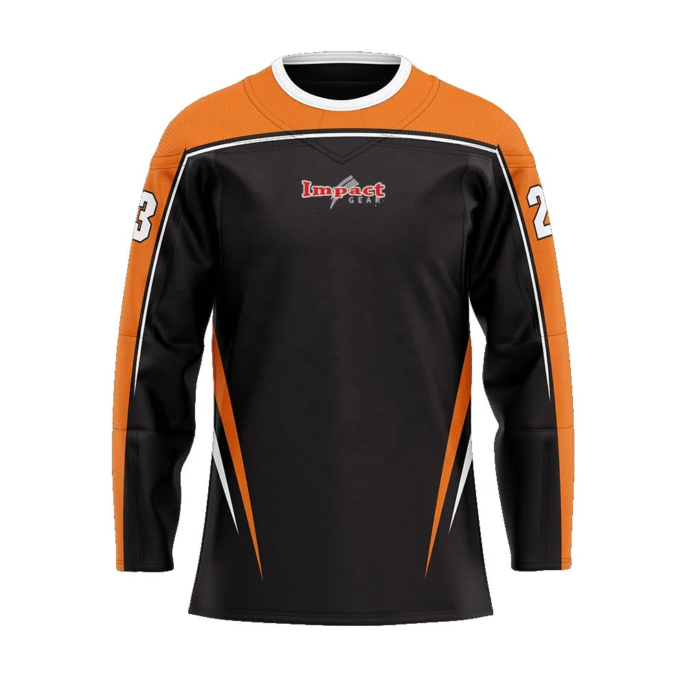 Fully Sublimation Printing Hockey Jersey Custom Men Ice Hockey Jersey Manufacturer Factory Direct Price