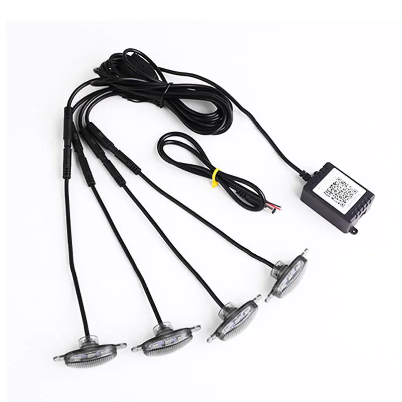 Led Decorative Light Auto Car Led Grille Running Light Led Warning Lamp for Fords Adaptors ATV Offroad SUV Truck