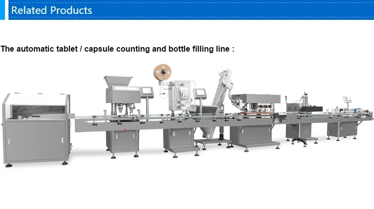 8 Lane Counting Filling Machine Digital Automated Tablet Pharmacy Pill Capsule Counter