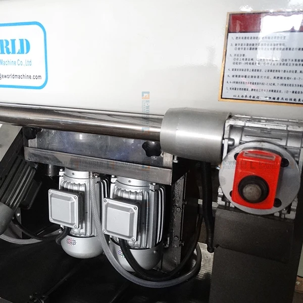 Large amount discount 7 motors horizontal glass edging machine 14 motors glass edging machine