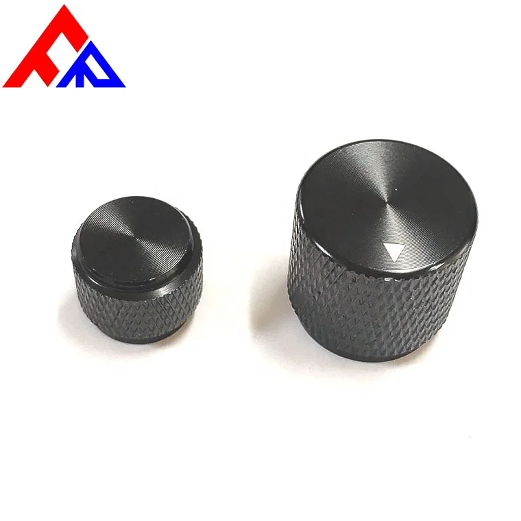 Индивидуальная черная анодированная Ручка для гитары диаметром 19 мм