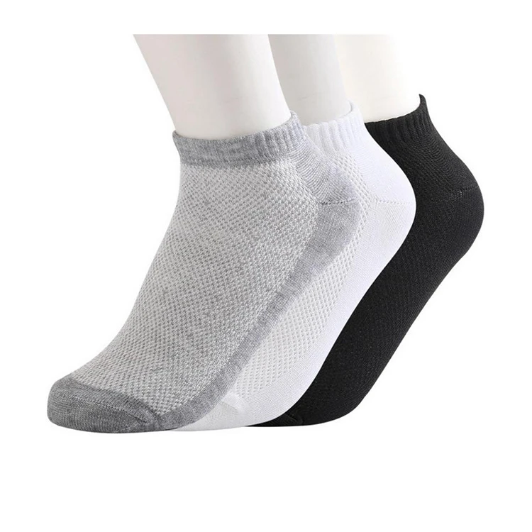 Wholesale Cotton Socks High Quality Short Sports Socks Casual Seamless Sneakers Custom Ankle Mens Socks