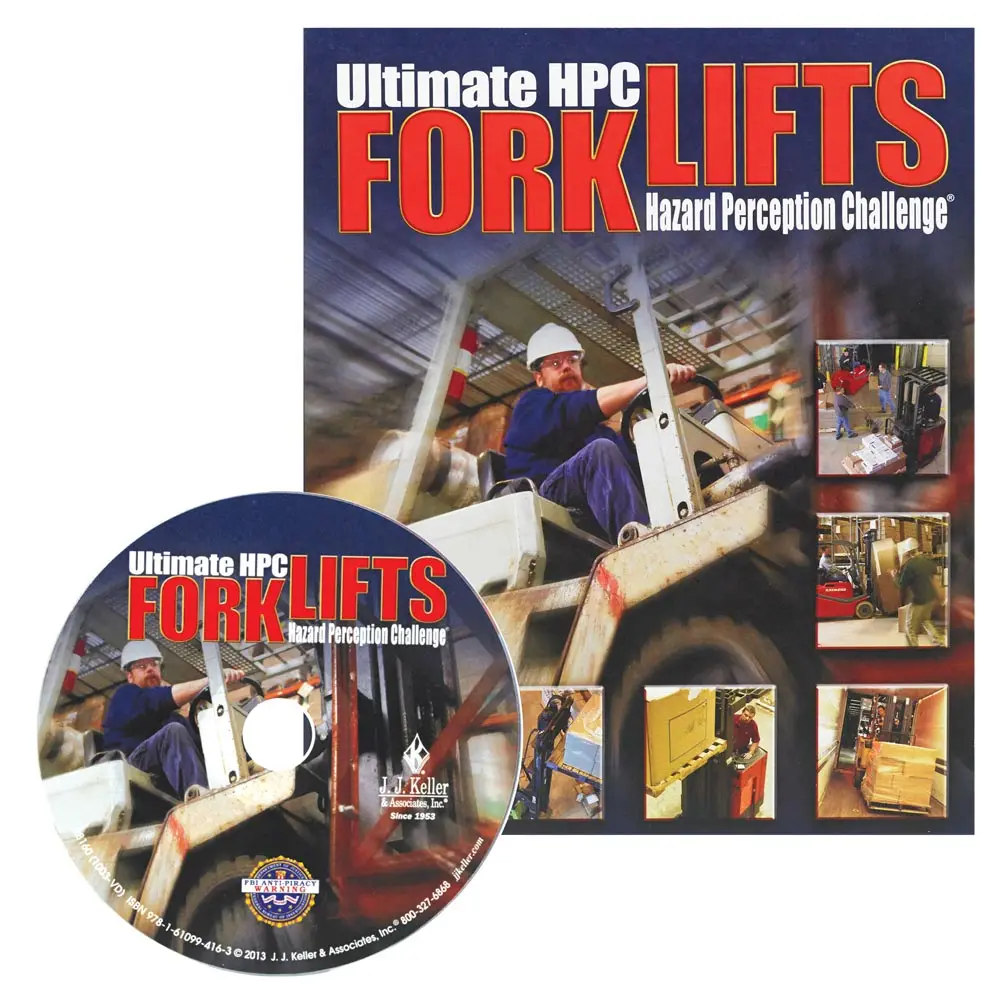 
Forklift Hazard Perception Challenge - Training Program DVD/CD Video in English 