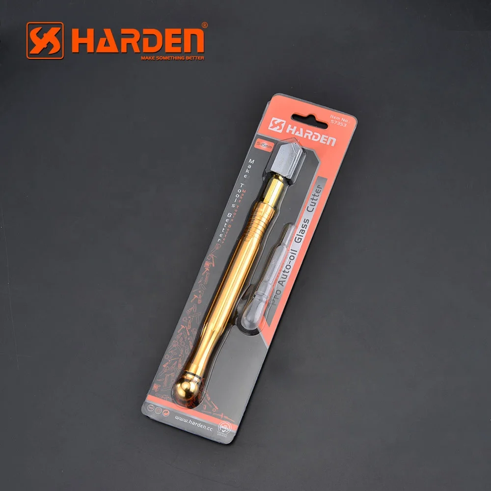 Harden 185mm Auto-Oil Glass Cutter Professional Tile Cutting Tool Multi Hand Glass Cutting Tool Auto Oil Glass Cutter