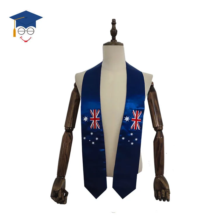 Custom Flag Graduation Sash Dominican Republic Graduation Stoles