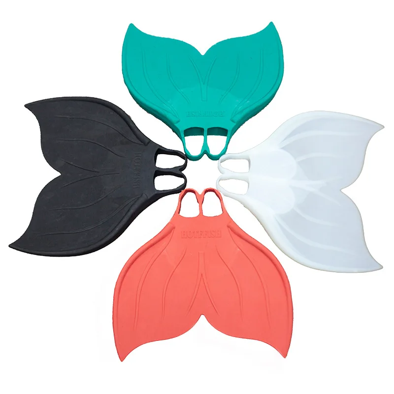 
Mermaid tail all rubber professional diving free swimming fins scuba diving fins 
