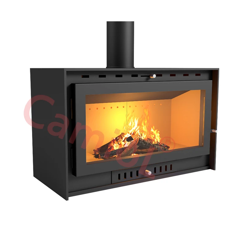 Superior Freestanding Wood Burning Stove Factory Low Price  Heating Fireplace Rustic Cast Iron Wood Stove