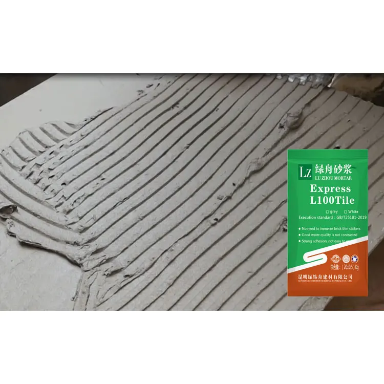 Plasticity And High Adhesion Of General Ceramic Tile Adhesive Cement Quickly And Firmly Adhere Ceramic Tile Adhesive