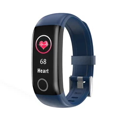Body Temperature Measuring Smart Bracelet Heart Rate Blood Pressure Smart Bracelet For iPhone Android