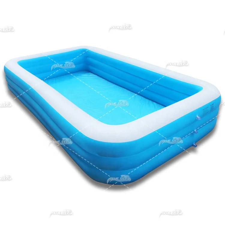 BS-p 262*172*55cm inflatable plane greenhouse duck shape pool toy with obstacles bar party backyard playground