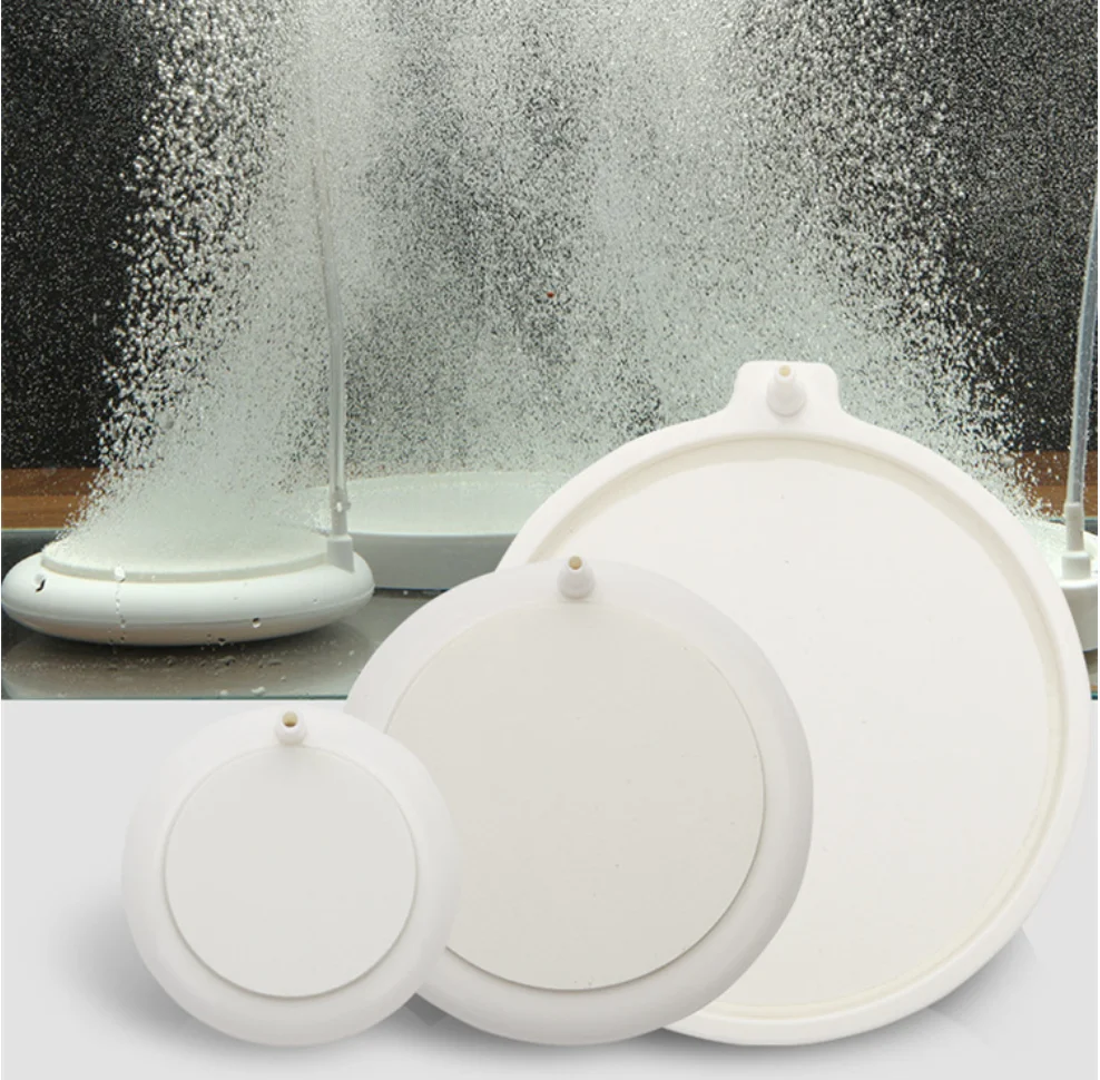 Nano gas disk stone fish tank bubble stone oxygen pump bubble disk