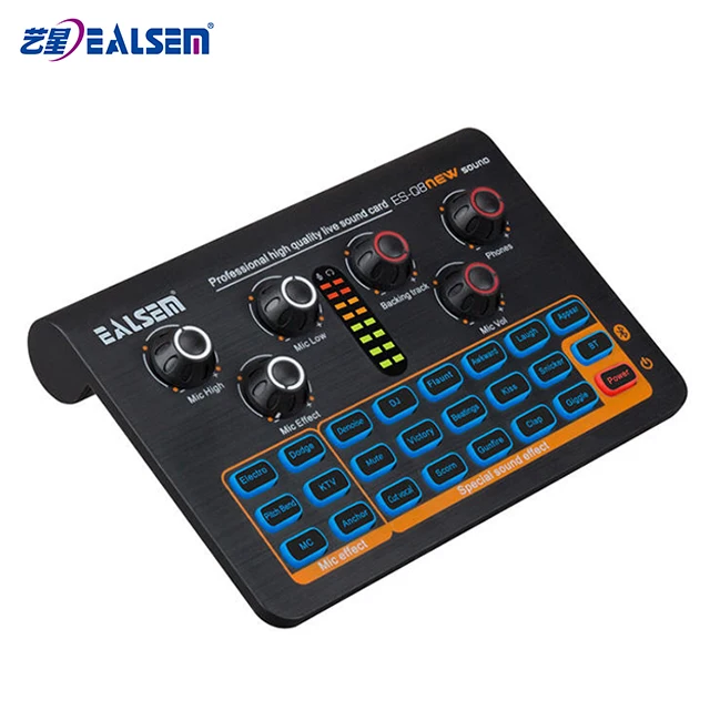 EALSEM OEM Live Streaming Microphones USB Live Studio Audio Sound Cards Set For Christmas Gifts