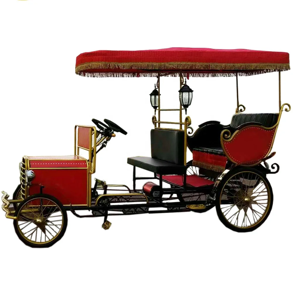 
Электрический экскурсионный автомобиль электрическая рикша три/четыре пассажира на продажу 