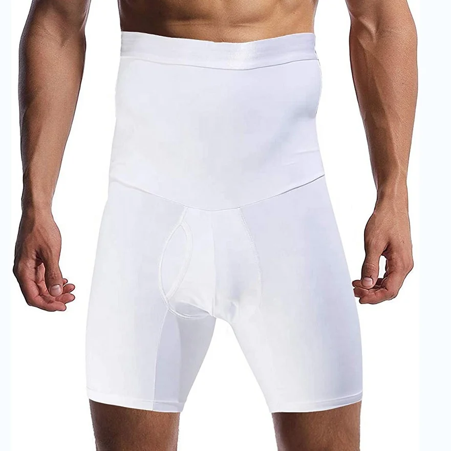 Для мужчин, которая контролирует живот, шорты с высокой талией и Боди для похудения ног нижнее бельё для девочек