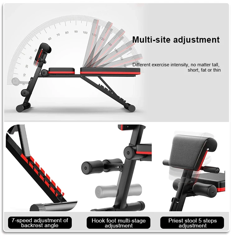 High Quality 3 in 1 Workout Gym Exercise Equipment Sit up Weight