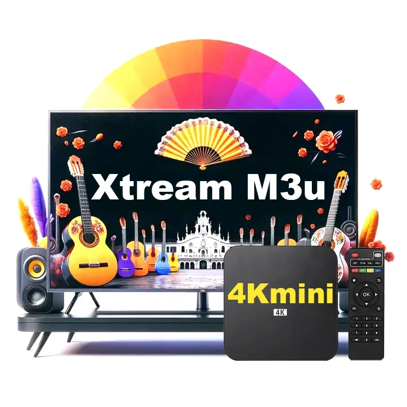 Android TV Box 4K M3u 12 Months Warranty with Free Test Code  Reseller Panel for Ip Tv Smarters Pro