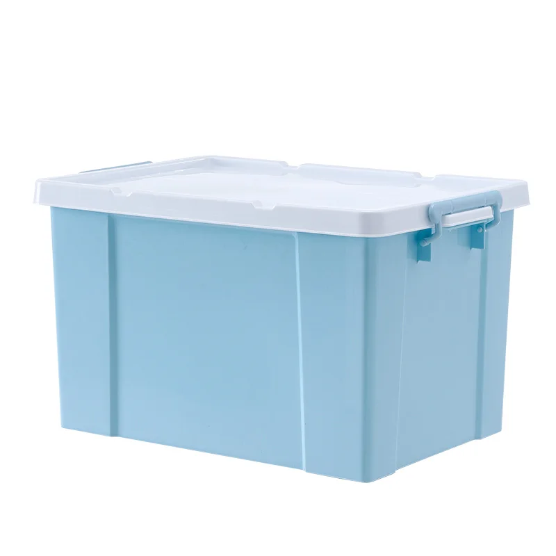 Factory wholesale strong bearing capacity useful pp plastic colorful  storage container with wheels for home