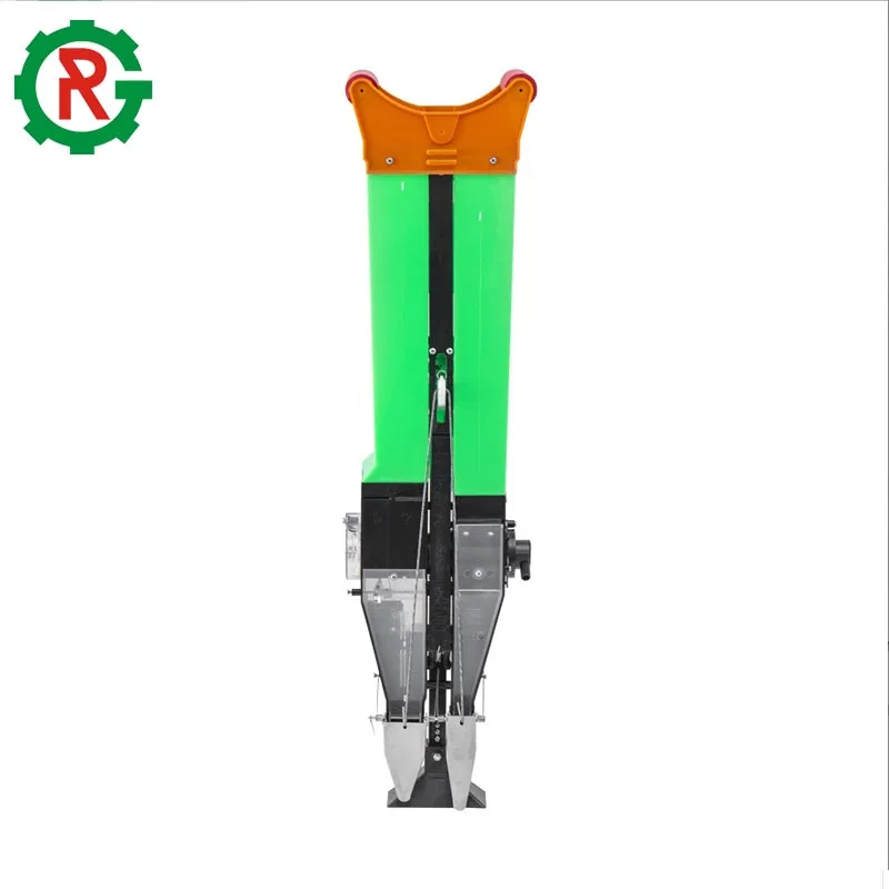 Manual corn planter machine seeder