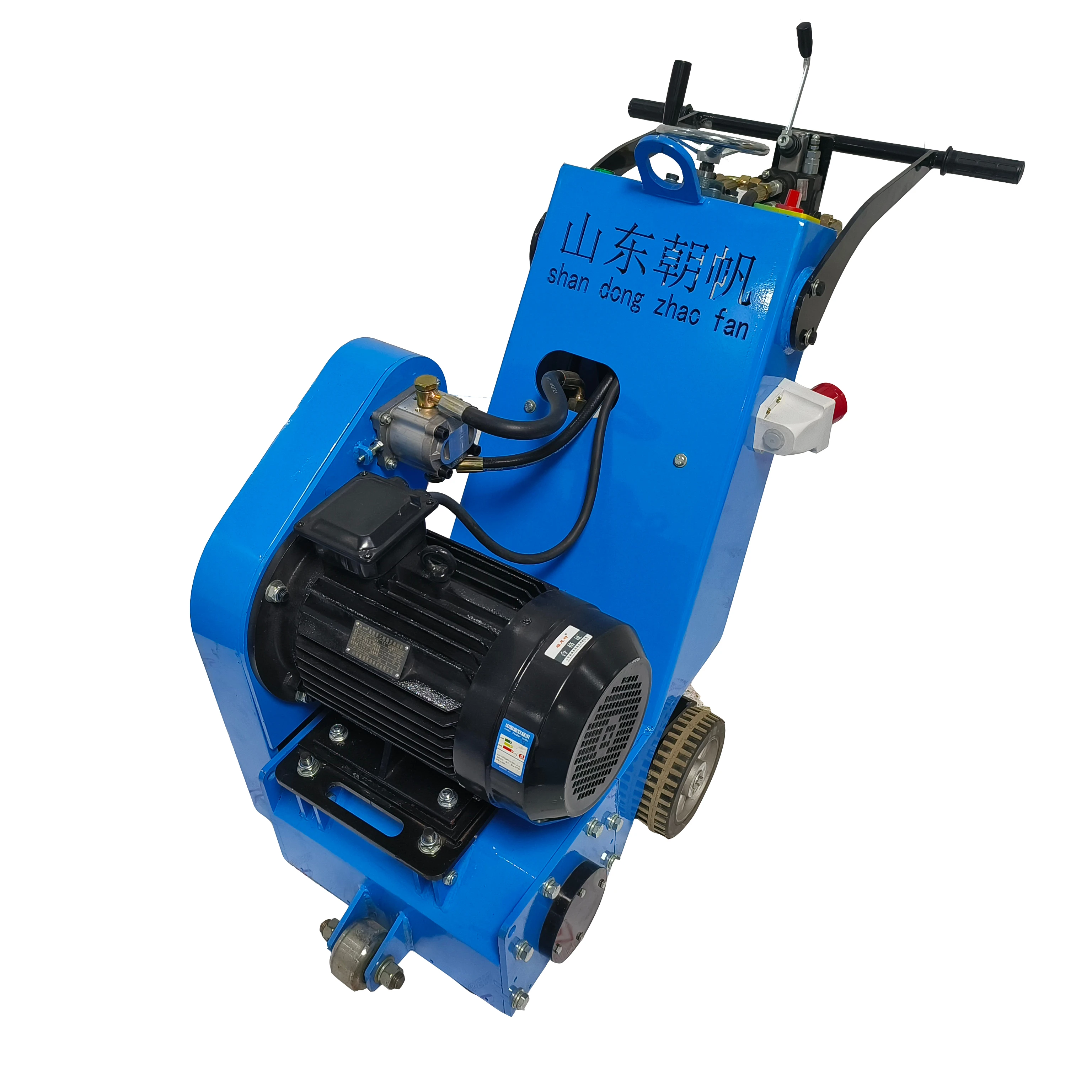 Professional Handheld New Wall Scarifier Concrete Surface Floor Roughing Machine for Remove Road Line Marking Paint