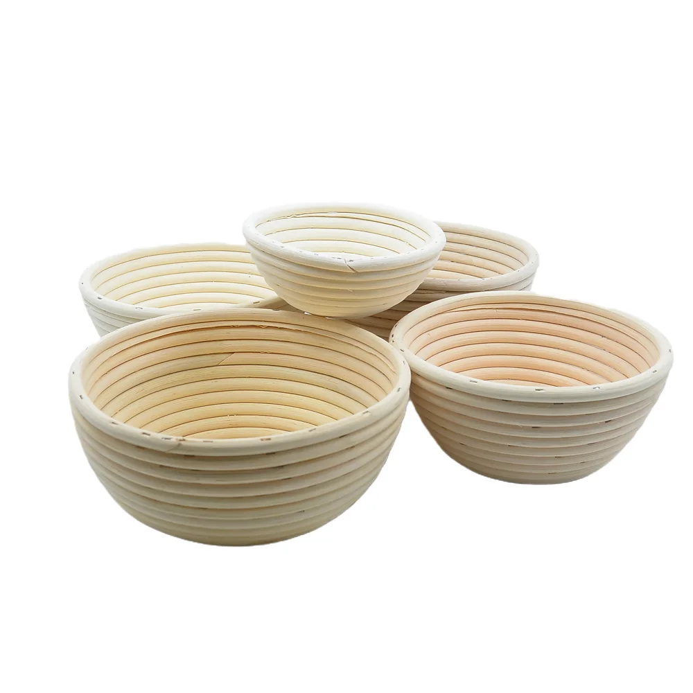 2022 best price bannetons recipe rattan proofing basket round bread proofing bread basket bread proofing basketbannetons