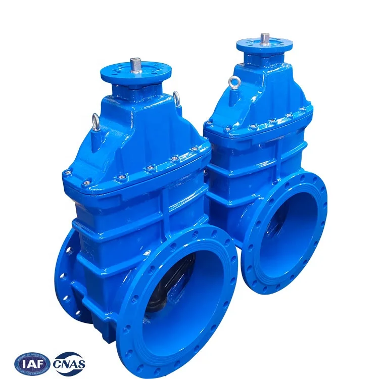 Bevel gear soft seal gate valve f4 ductile iron  400mm gate valve price