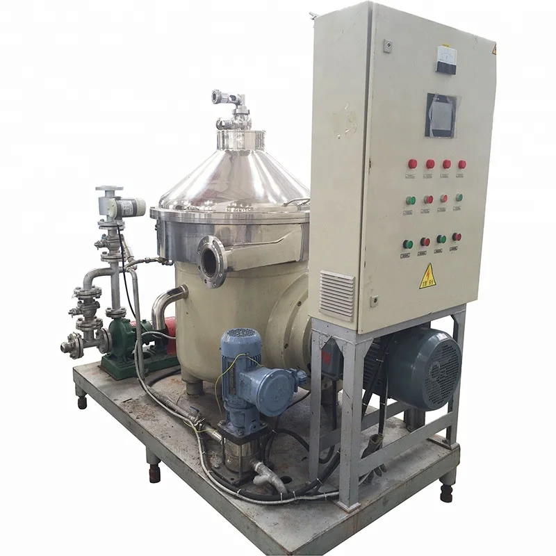 disc bowl milk cream 3 phase separator machine