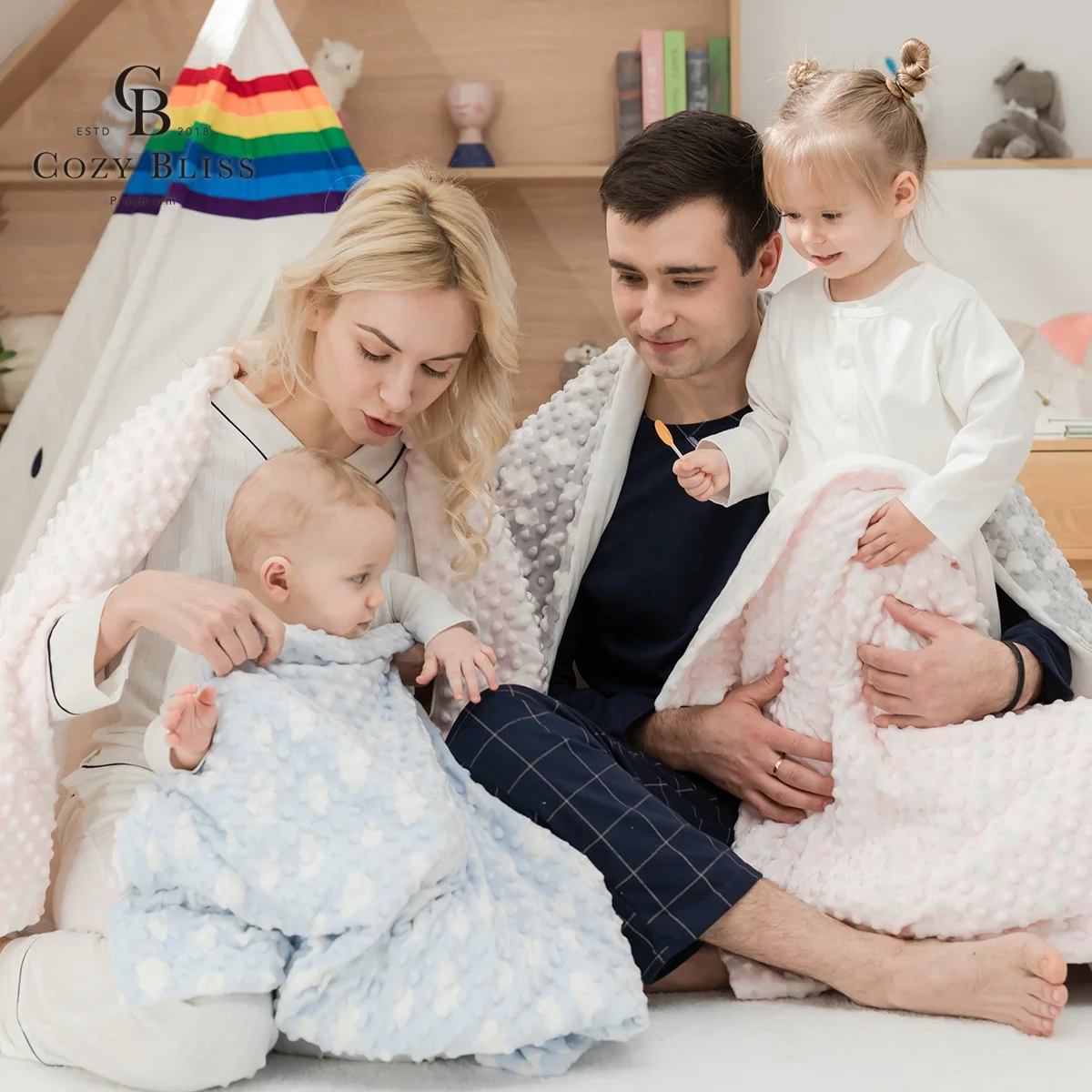  Уютное муслиновое одеяло Bliss из бамбука и хлопка для малышей 100% хлопковые пеленки Норковое супермягкое младенцев