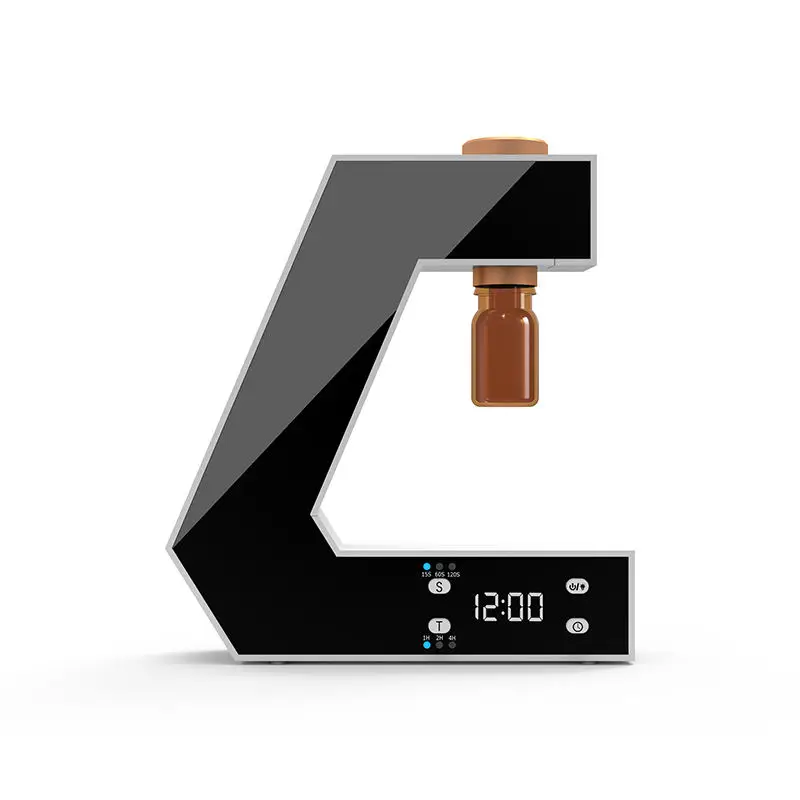 USB aroma nebulizer Diffuser waterless essential oil nebulizer Electric Aromatherapy Purifi with clock function