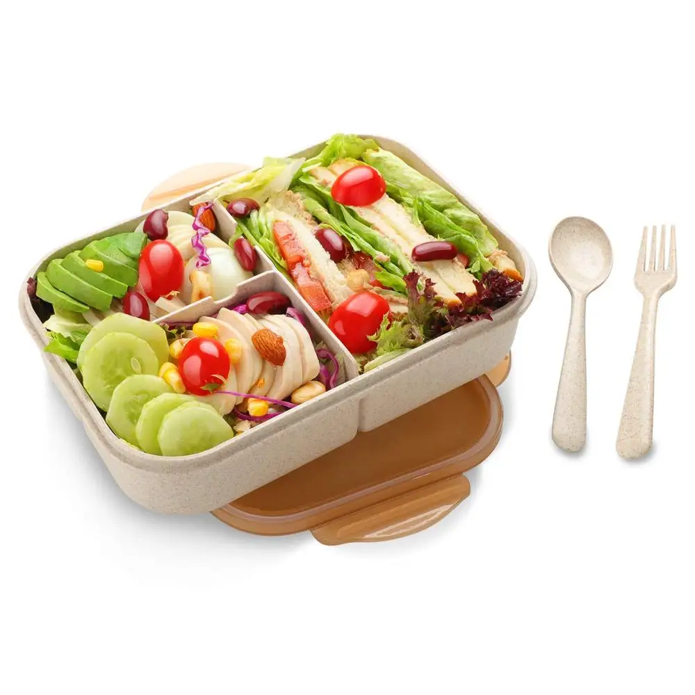 Yongli Eco- Friendly Bpa Free Clear Plastic Food Containers Eco Lunch Box High Quality Boxes  For Children With Lid