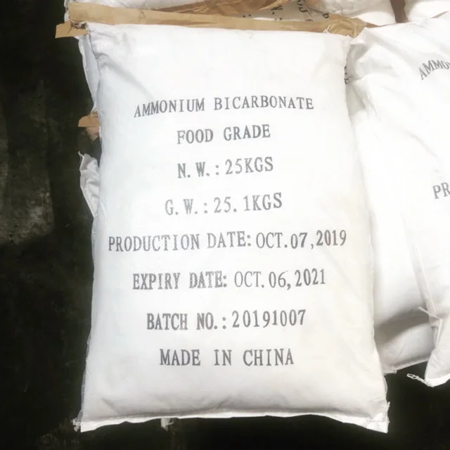 Food Additive Ammonium Bicarbonate  99%
