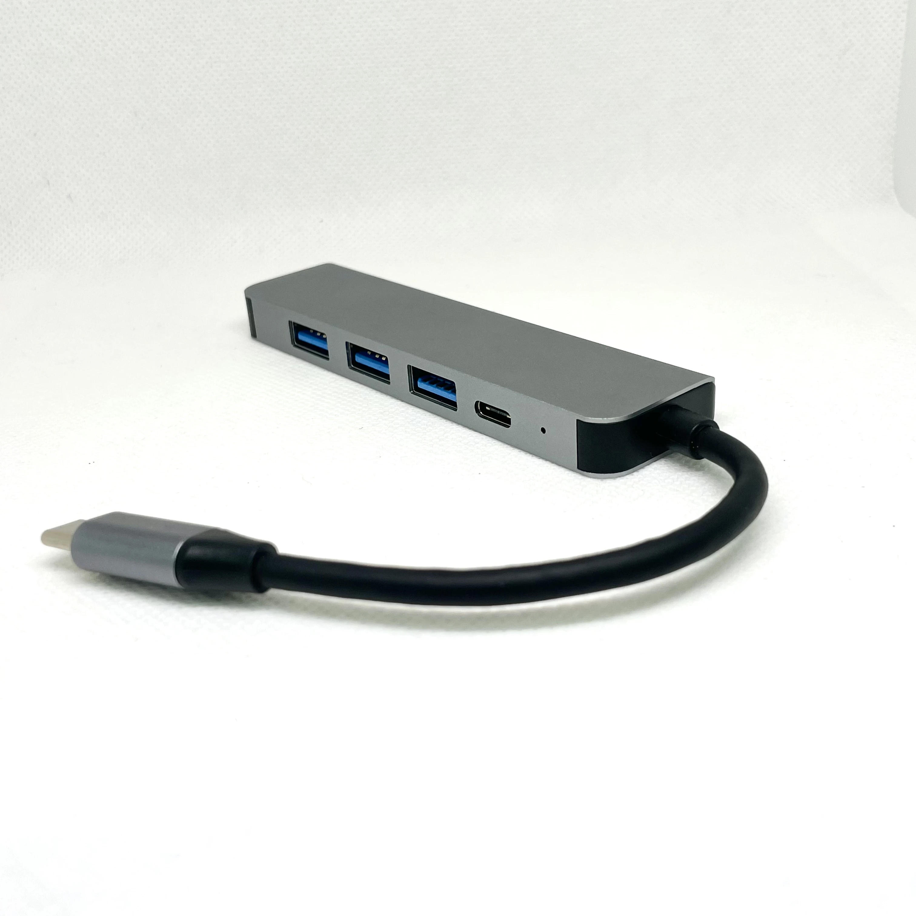 Multifunction Usb Hub Usb 3.0 USd Card Tf Converter Hub 5 In 1 Micro Usb Female To Type C