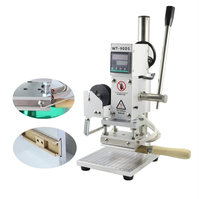 latest style Embossing machine leather embossing hot press for sale