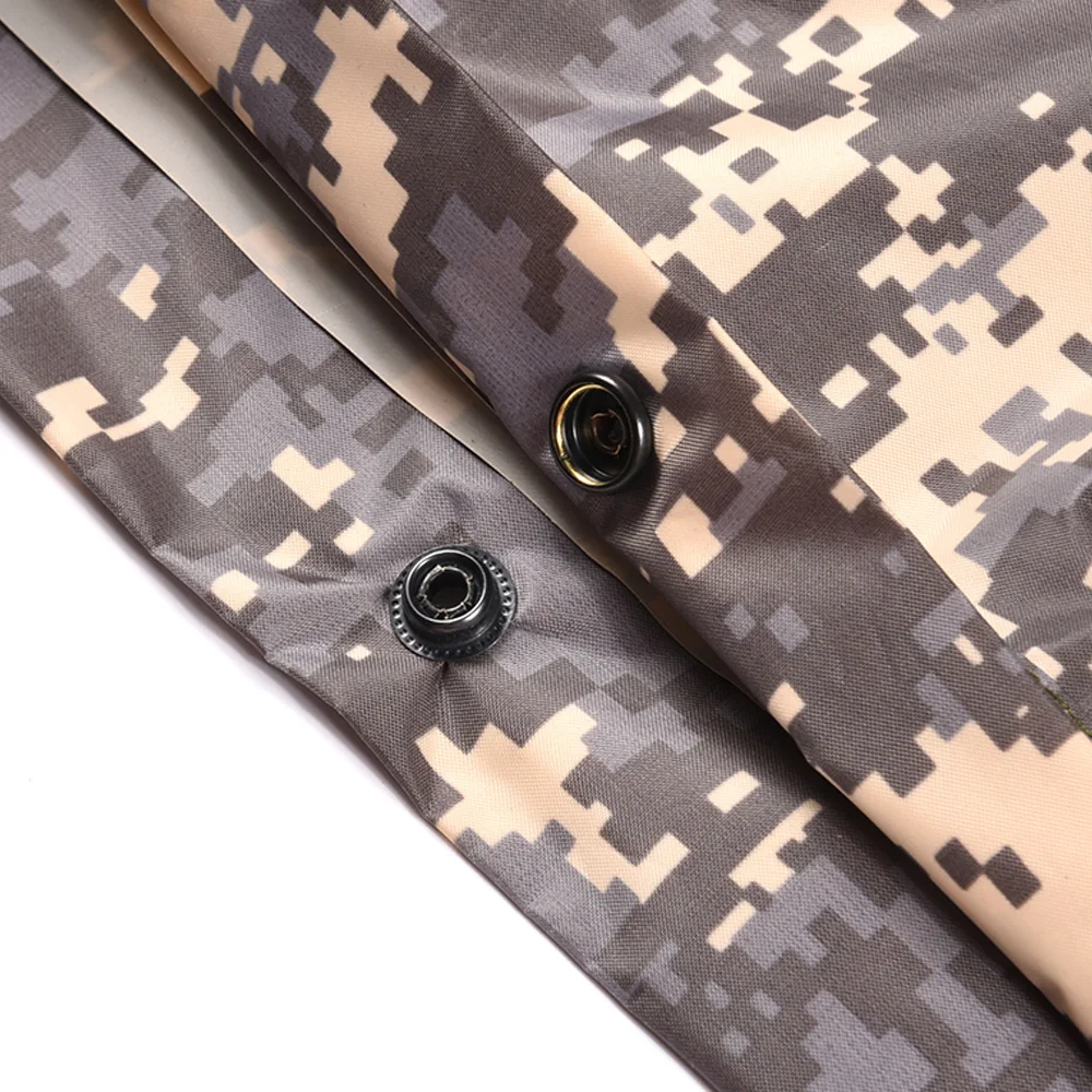 XINXING Outdoor Camping Hiking Hunting Waterproof Raincoat Men Tactical Arid Camouflage Water Resisting Poncho