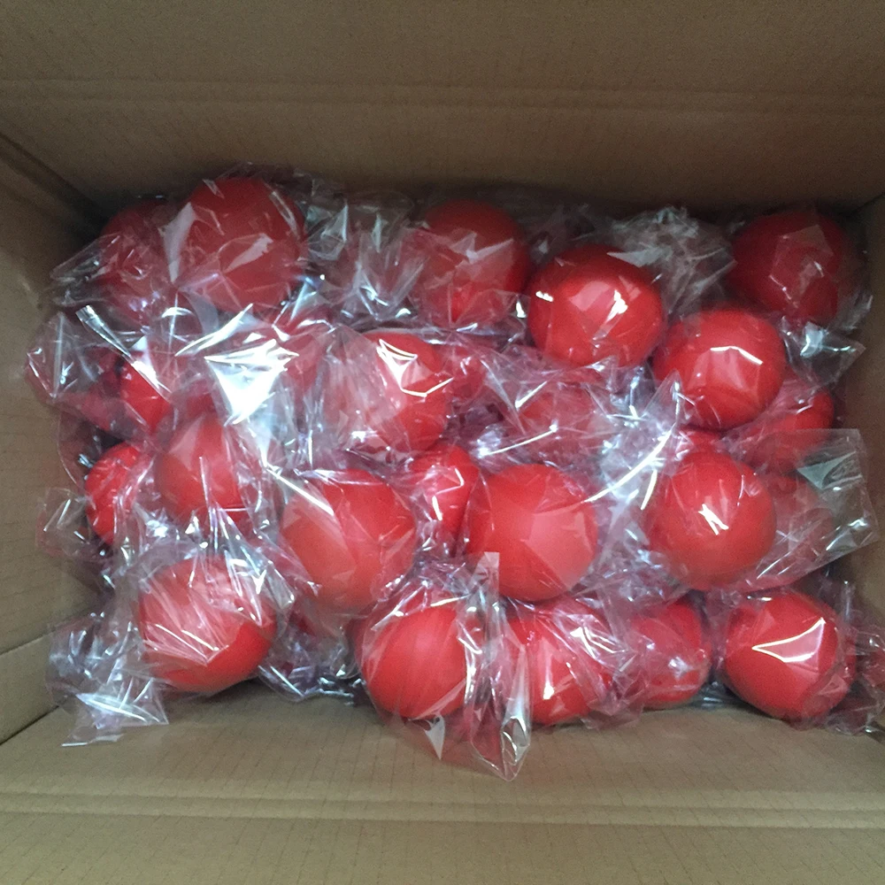 Custom 6.3 CM Diameter Rubber Lacrosse Massage Balls with Custom Printing or Laser Engrave logo for Yoga and Relax