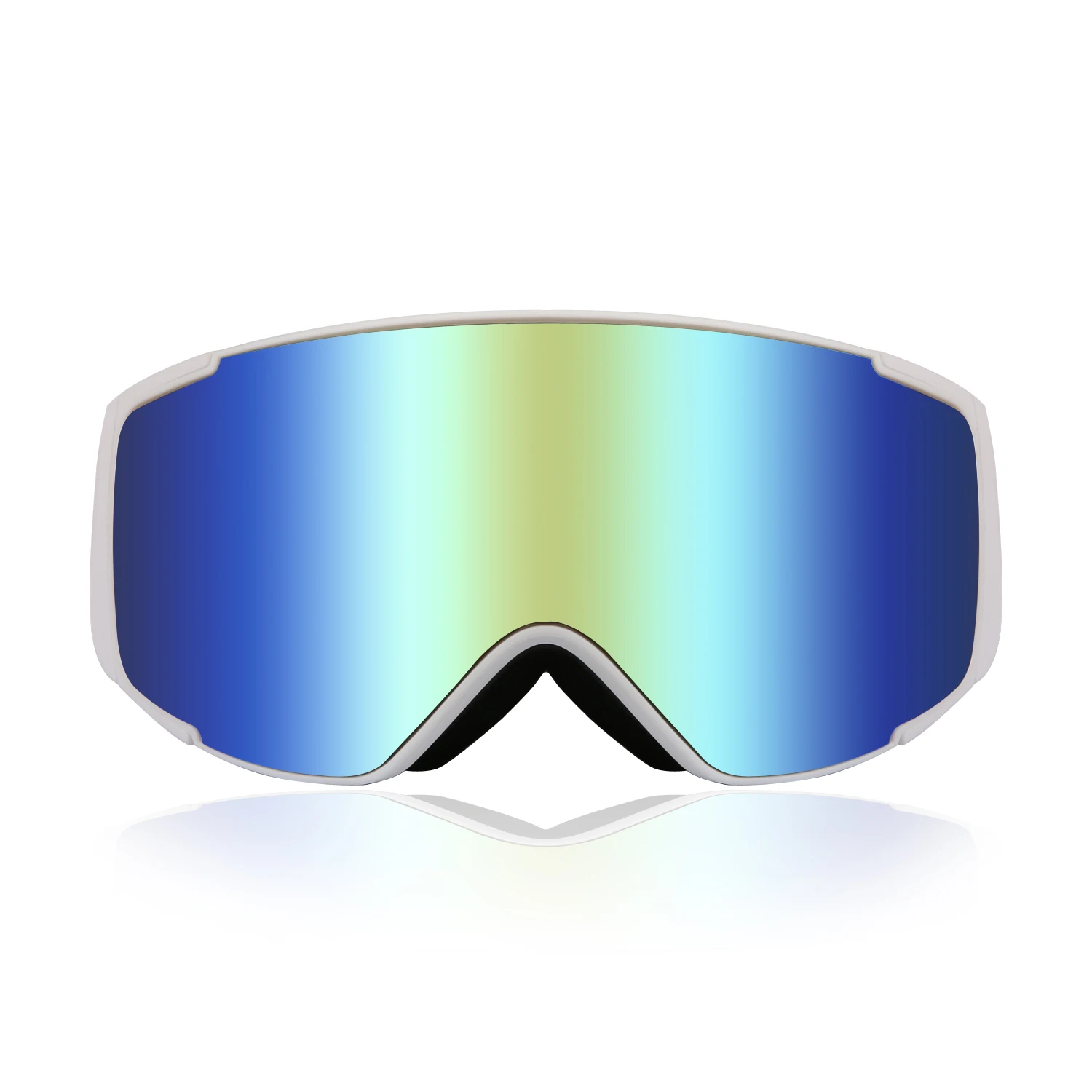 OTG Design UV Protection mirror coating revo tinted Lens Snowboard Snow sports glasses Ski Goggles for Adults