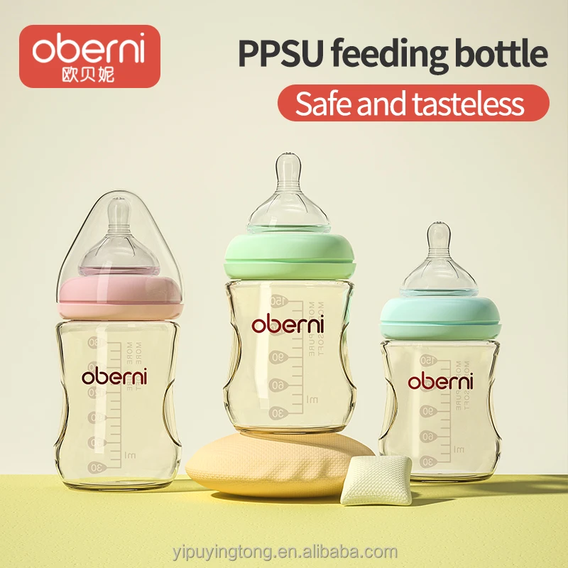 240ml Infant Hands Free Convenient Feeding Bottle Baby Milk Bottle Silicone Baby Bottle For Baby