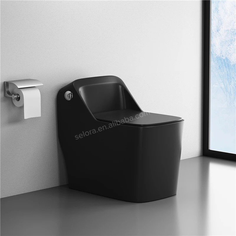 Modern Asian Chinese sanitary ware ceramic wc toilet commode s-trap one piece toilet bowl