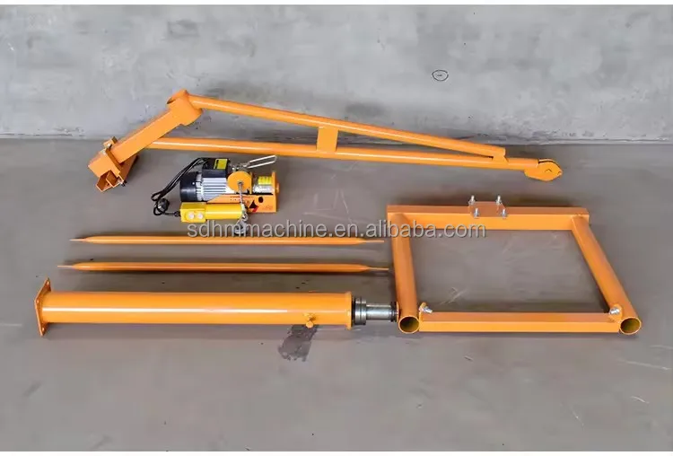 superior quality Outdoor Use cable lifting heavy cargo Small construction mini cranes