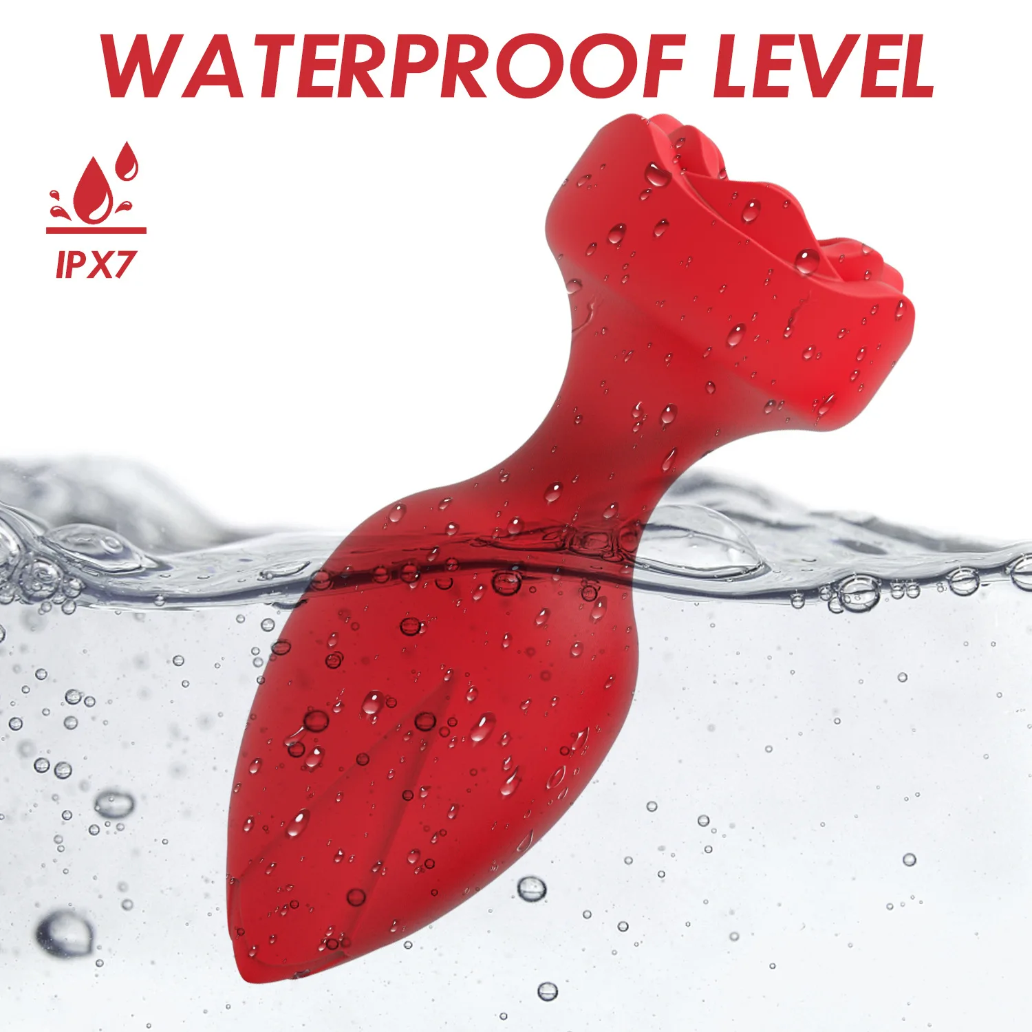 Wholesale Remote Control Rose Anal Vibrator Butt Plug Vibrating Anal Sex Toys for Woman and Men Anal Massager Vibrator