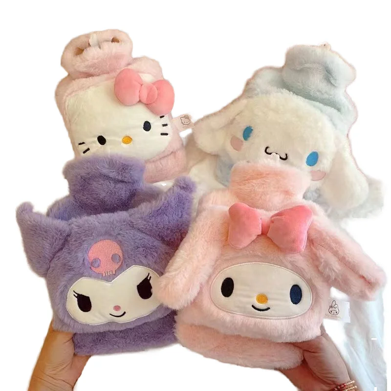 Stylish and Comfortable BS Brand New round Hot Water Bottle with Plush Cloth Cover