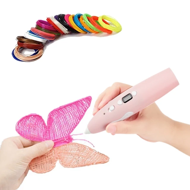 Low Temperature 3D Pen For Kids With PCL Filament Christmas Gift 3d Printing Pen