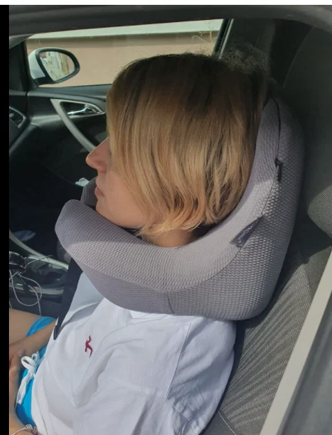 OEM/ODM Slow Rebound Ergonomics Memory Foam Travel Pillow U Shaped Neck Pillow Travel