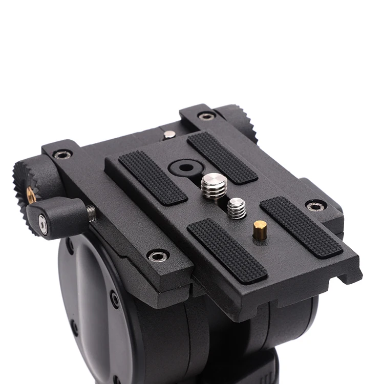 Kinfuto Manufacturer Provide 67-Inch 60 Bowl Size Professional Video Camera Tripod with Fluid Head Heavy Duty Tripod  GC193+DP10