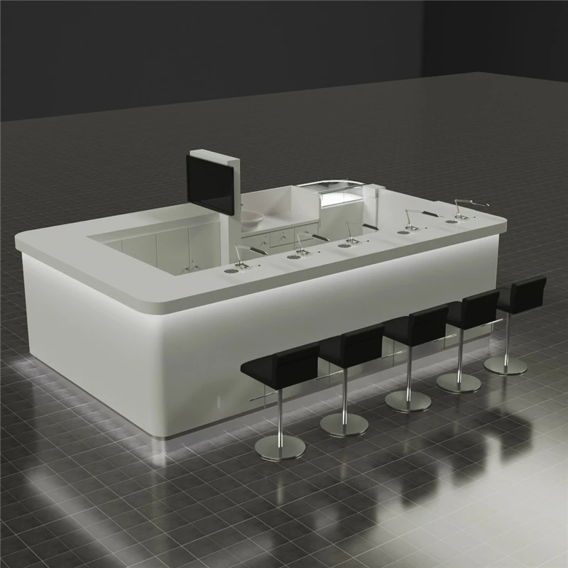 Маникюрный стол, мебель для маникюрного салона, 1 комплект, 3 года